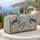 Sea Turtle Starfish and Seashell Coastal Companions for Beach Days and Summer Escapes Quilted Weekend Bag - 5