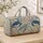 Sea Turtle Starfish and Seashell Coastal Companions for Beach Days and Summer Escapes Quilted Weekend Bag - 4