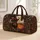 Halloween Black Cat, Pumpkin and Moon for Autumn Getaways and Spooky Season Quilted Weekend Bag - 1