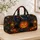 Black Cats And Jack-O'-Lanterns For Enchanting Halloween Autumn Weekend Escapes Quilted Weekend Bag - 4