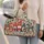 Swedish Gnomes and Dala Horses for Cozy Winter Getaways and Nordic Holiday Journeys Quilted Weekend Bag - 2