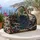 Japanese Spider Moonlit Waves And Maple Leaves For Autumn Nature Getaways Quilted Weekend Bag - 5