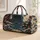 Japanese Spider Moonlit Waves And Maple Leaves For Autumn Nature Getaways Quilted Weekend Bag - 1
