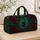 Gothic Spiderweb Roses for Dark Academia Travel and Romantic Weekend Getaways Quilted Weekend Bag - 4