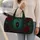 Gothic Spiderweb Roses for Dark Academia Travel and Romantic Weekend Getaways Quilted Weekend Bag - 2