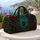 Gothic Spiderweb Roses for Dark Academia Travel and Romantic Weekend Getaways Quilted Weekend Bag - 5