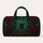 Gothic Spiderweb Roses for Dark Academia Travel and Romantic Weekend Getaways Quilted Weekend Bag - 6