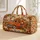 A Rustic Harvest Truck with Sunflowers and Pumpkins for Cozy Autumn Weekend Getaways Quilted Weekend Bag - 1