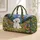 Fluffy Bichon Frise Mountain Wildflowers for Scenic Weekend Getaways Quilted Weekend Bag - 1