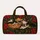 Sleepy Christmas Kittens And Poinsettias For Cozy Winter Holiday Travel Adventures Quilted Weekend Bag - 6