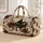 Vintage Grand Piano and Red Roses for Classical Music Lovers and Weekend Getaways Quilted Weekend Bag - 1