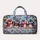 Christmas Penguin Snowflake Celebration for Winter Holiday Travel and Festive Getaways Quilted Weekend Bag - 6