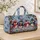 Christmas Penguin Snowflake Celebration for Winter Holiday Travel and Festive Getaways Quilted Weekend Bag - 4