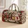 Christmas Cat Companions With Holly And Ornaments For Cozy Holiday Getaways Together Quilted Weekend Bag - 1