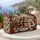 Christmas Cat Companions With Holly And Ornaments For Cozy Holiday Getaways Together Quilted Weekend Bag - 5