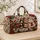 Christmas Cat Companions With Holly And Ornaments For Cozy Holiday Getaways Together Quilted Weekend Bag - 4