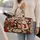 Christmas Cat Companions With Holly And Ornaments For Cozy Holiday Getaways Together Quilted Weekend Bag - 2