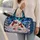 Polar Bear Family Under Northern Lights for Cozy Winter Getaways and Arctic Fans Quilted Weekend Bag - 2
