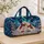 Polar Bear Family Under Northern Lights for Cozy Winter Getaways and Arctic Fans Quilted Weekend Bag - 4