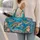 Sea Turtle and Seashell Coastal Getaway for Relaxed Sunny Beach Days and Ocean Lovers Quilted Weekend Bag - 2
