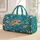 Sea Turtle Seashell Coastal Art for Summer Beach Getaways and Ocean Lovers Quilted Weekend Bag - 1