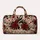 Crimson Roses and Piano Keys for Vintage Music Lovers and Concert Weekends Quilted Weekend Bag - 6
