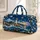 Lighthouse and Coastal Waves for Seaside Getaways and Summer Beach Travel Enthusiasts Quilted Weekend Bag - 1