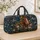 Chestnut Horse and Alpine Wildflowers for Rustic Mountain Getaways and Country Escapes Quilted Weekend Bag - 4