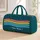 Layered Rainbow Stripe Travel Style for Beach Days and Cheerful Weekend Getaways Quilted Weekend Bag - 1