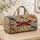 Colorful Dragonflies for Nature-Loving Weekend Getaways and Relaxed Outdoor Travel Quilted Weekend Bag - 4
