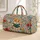 Corgi Reading a Book Among Wildflowers for Cozy Study Days and Gifts for Dog Lovers Quilted Weekend Bag - 1