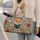 Corgi Reading a Book Among Wildflowers for Cozy Study Days and Gifts for Dog Lovers Quilted Weekend Bag - 2