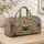 Corgi Reading a Book Among Wildflowers for Cozy Study Days and Gifts for Dog Lovers Quilted Weekend Bag - 4