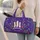 Violet And Mint Abstract Motif For Colorful Weekend Getaways And Everyday Travel Quilted Weekend Bag - 2