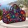 Colorful Holiday Gift Bags and Headphones for Festive Winter Getaways and Shopping Quilted Weekend Bag - 5