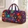 Colorful Holiday Gift Bags and Headphones for Festive Winter Getaways and Shopping Quilted Weekend Bag - 1