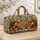 Orchard Fruit and Lattice Pie for Autumn Picnic Days and Weekend Getaways Quilted Weekend Bag - 4
