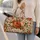 Terracotta Rose Bouquet for Sunny Garden Getaways and Relaxed Weekend Escapes Quilted Weekend Bag - 2