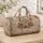 Dusty Rose Floral Heart Keepsake for Sister Birthday and Family Travel Gifts Quilted Weekend Bag - 4