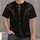 Baroque Pinstripe Waistcoat With Gold Filigree For Formal Events And Parties All-over Print Unisex T-shirt - 4