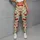 Red Cherry And Bow Motifs For Pilates, Commuting And Everyday Wear Leggings - 5