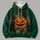 Halloween Pumpkin and Black Cats for Spooky Autumn Nights, Women’s Fall Style All-over Print Hoodie (Lightweight) - 4