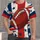 Patriotic Football And Stars For Game Day Tailgates And American Sports Fans All-over Print Unisex T-shirt - 4