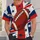 Patriotic Football And Stars For Game Day Tailgates And American Sports Fans All-over Print Unisex T-shirt - 5