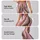Blush Pink and Taupe Vertical Stripes for Yoga, Pilates and Everyday Active Style Leggings - 2