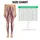 Blush Pink and Taupe Vertical Stripes for Yoga, Pilates and Everyday Active Style Leggings - 1