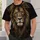 Regal Lion Portrait for Bold Everyday Style, Wildlife Enthusiasts and Nature Lovers All-over Print Unisex T-shirt - 5