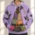 Patchwork Witch Hat and Bats for Halloween Parties and Cozy Autumn Days All-over Print Hoodie (Lightweight) - 1