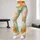 Orange Mint Tie Dye for Yoga Pilates and Everyday Activewear Leggings - 11