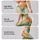 Orange Mint Tie Dye for Yoga Pilates and Everyday Activewear Leggings - 8